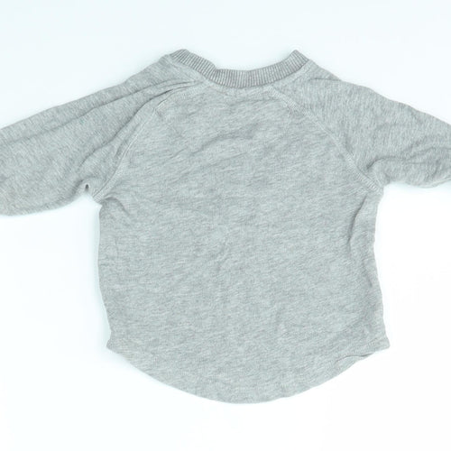 Mini Club Baby Grey   Pullover Jumper Size 18-24 Months