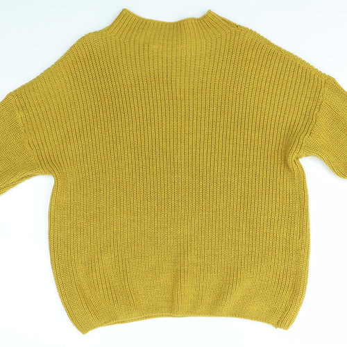 Primark Womens Yellow   Pullover Jumper Size XL