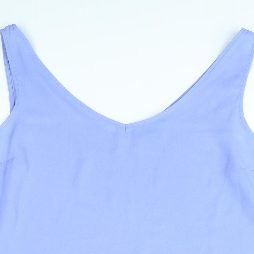 Primark Womens Blue   Basic Tank Size 16