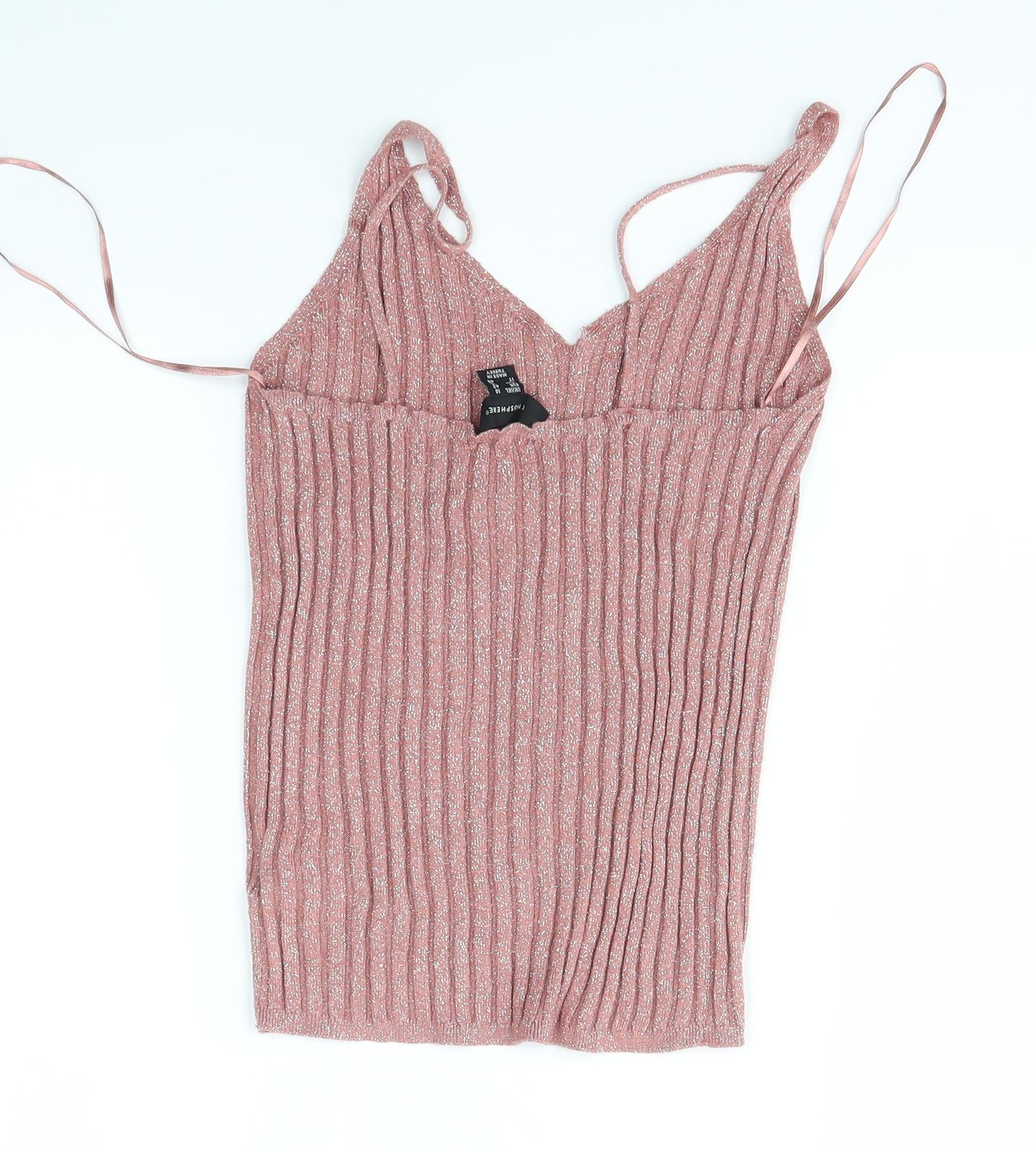 Primark Womens Pink   Camisole Tank Size 14