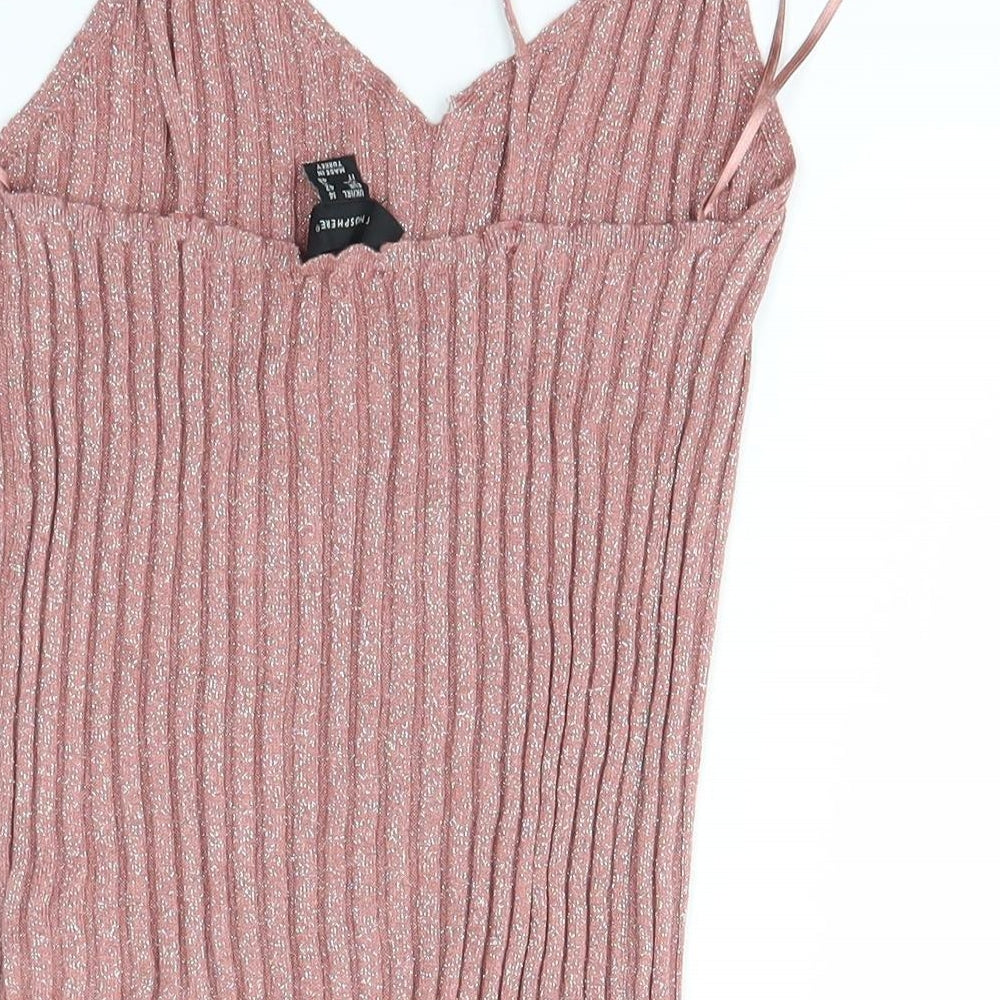 Primark Womens Pink   Camisole Tank Size 14