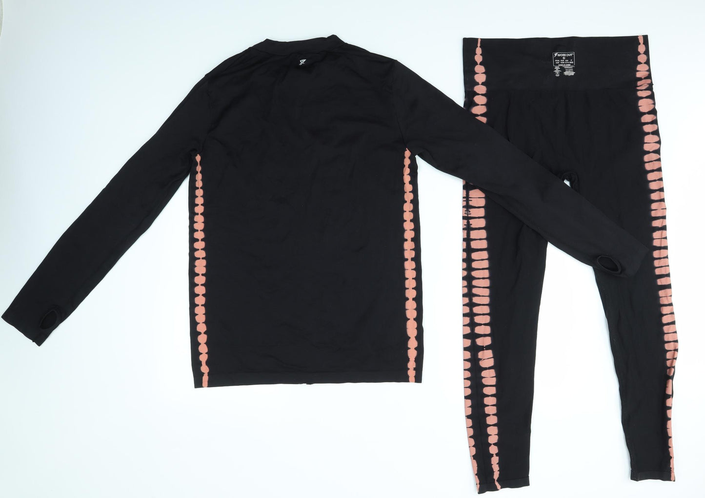 WORKOUT Womens Black   Full Zip Jumper Size 18