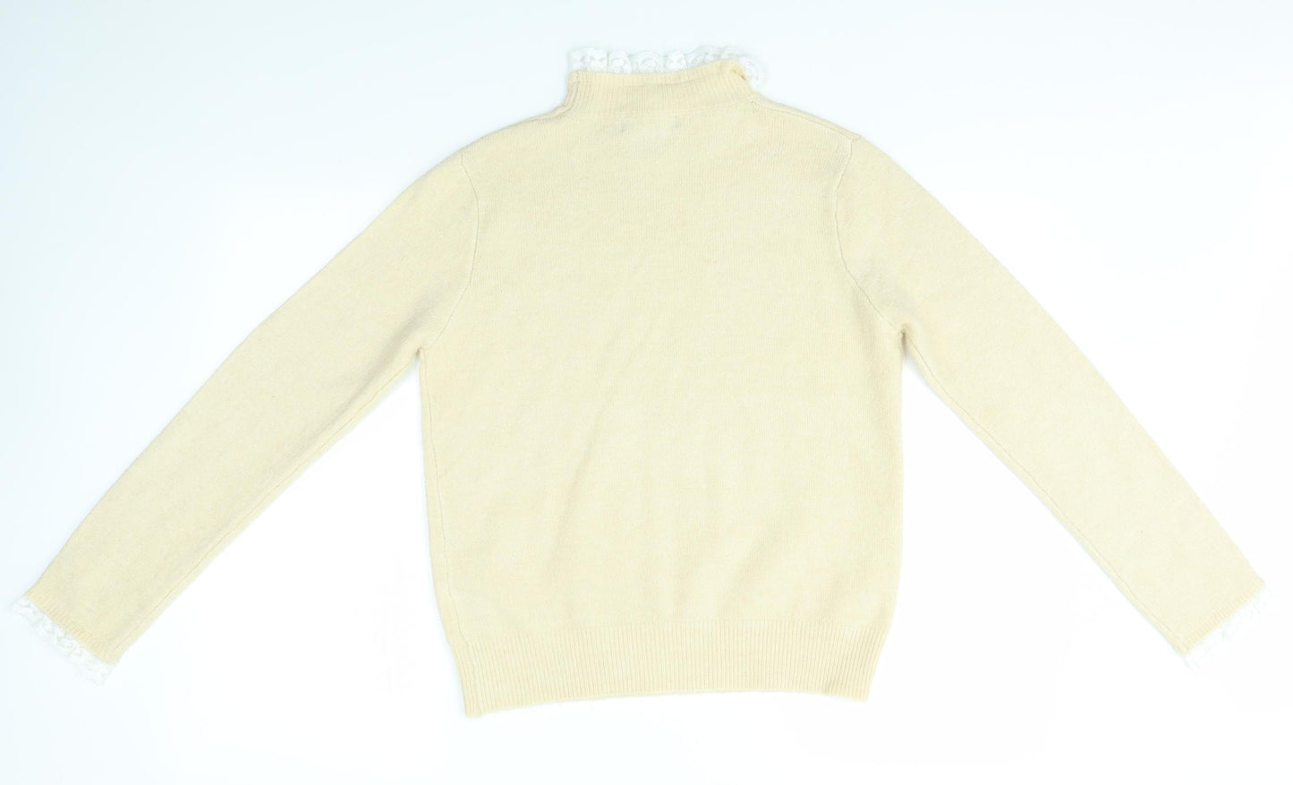 Primark Womens Ivory   Pullover Jumper Size M