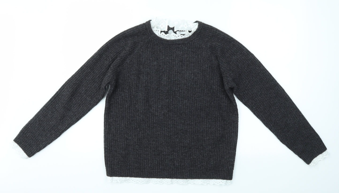 Primark Womens Green   Pullover Jumper Size S