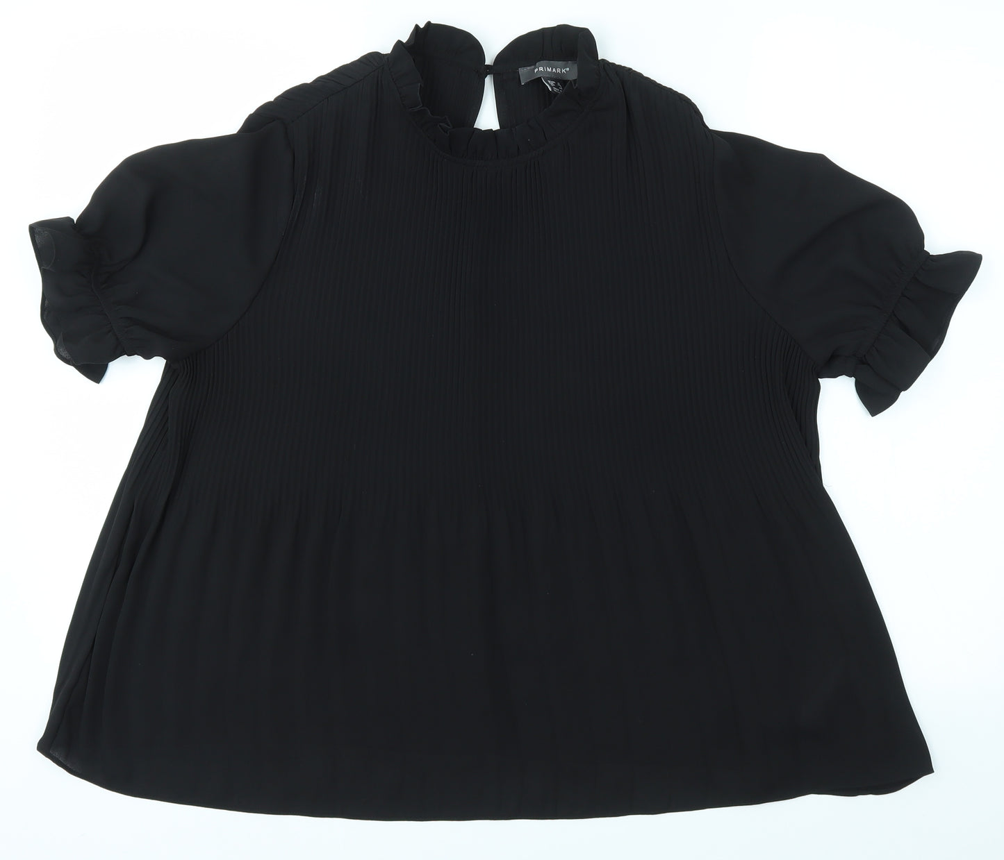Primark Womens Black   Basic Blouse Size 12