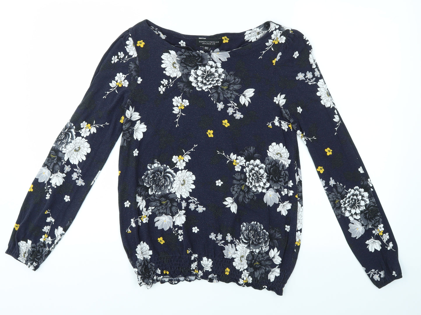 Dorothy Perkins Womens Multicoloured Floral  Basic Blouse Size 10
