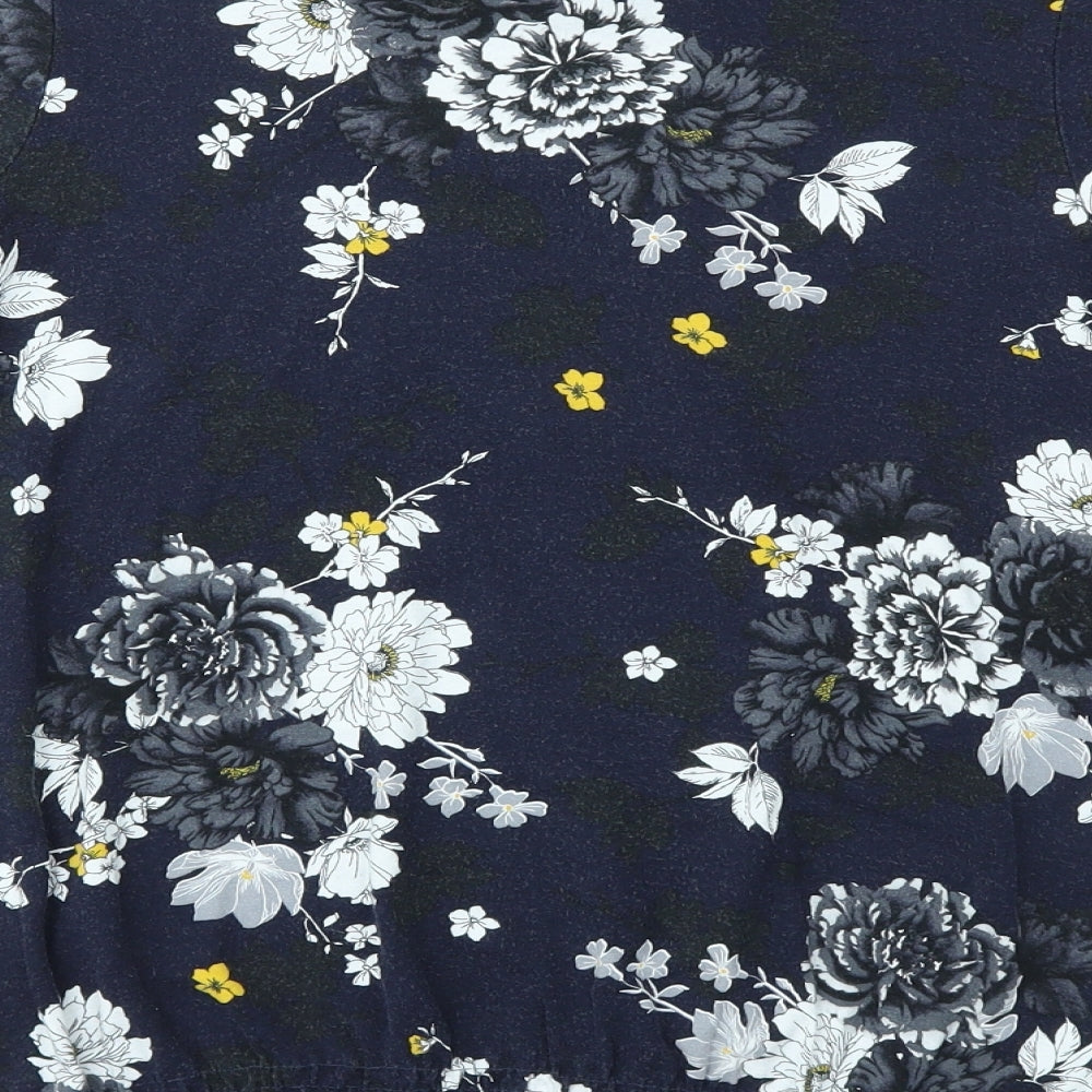 Dorothy Perkins Womens Multicoloured Floral  Basic Blouse Size 10