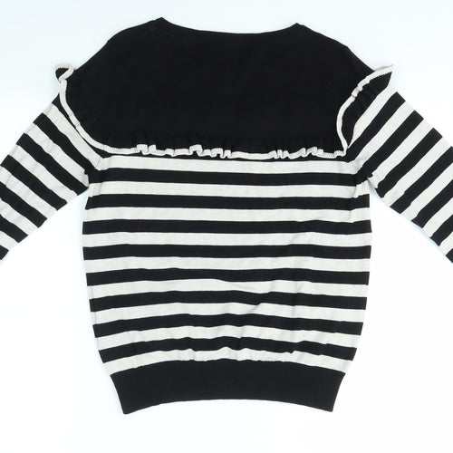 REDHERRING Womens Multicoloured Striped  Pullover Jumper Size 12