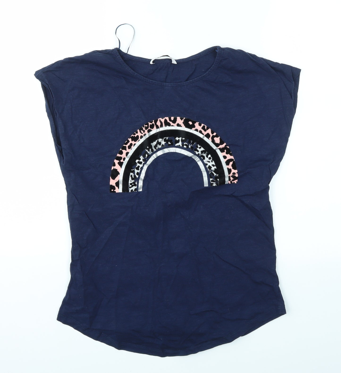 TU Womens Blue   Basic T-Shirt Size 12