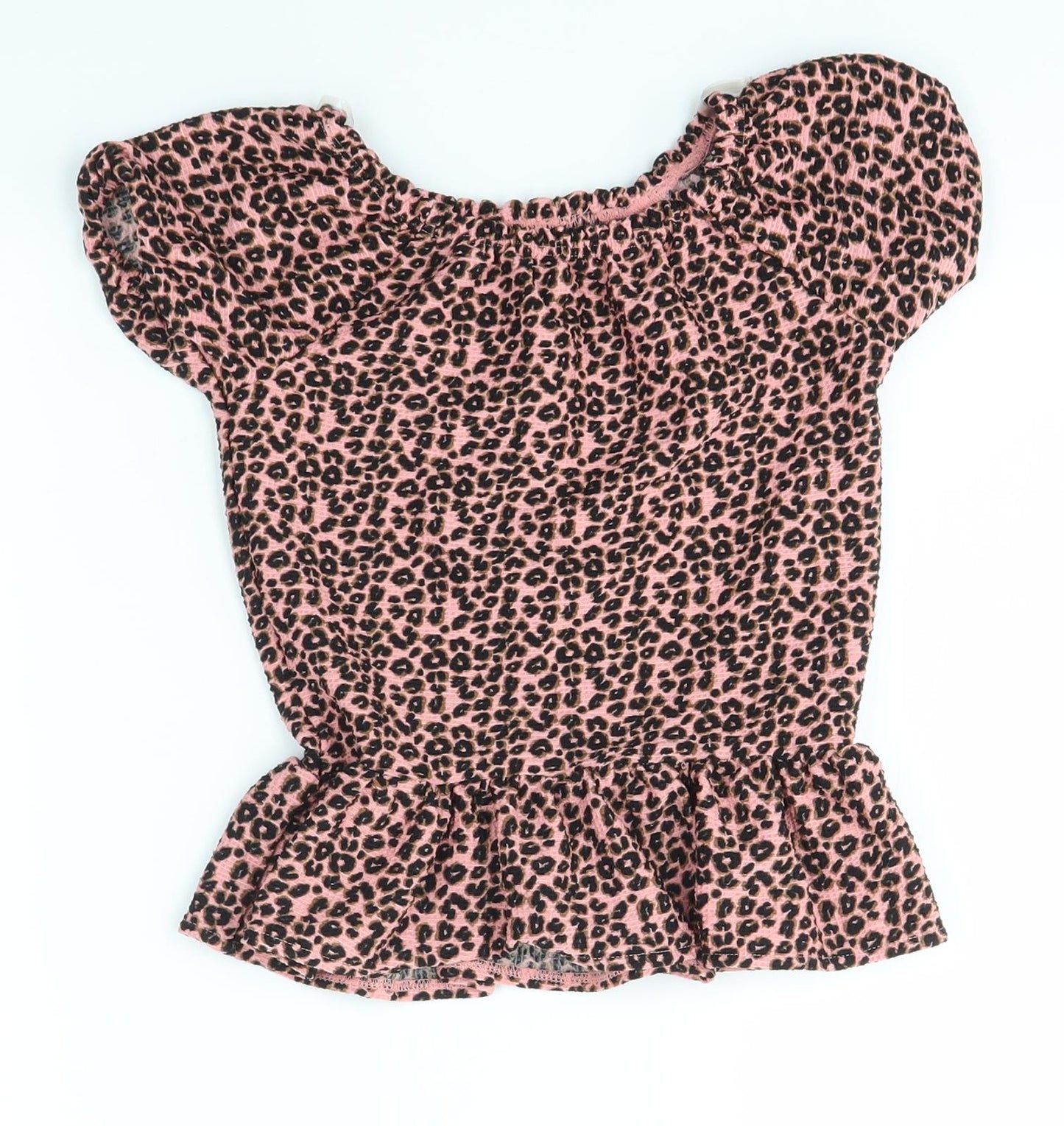NEXT Girls Pink Animal Print  Basic Casual Size 5 Years