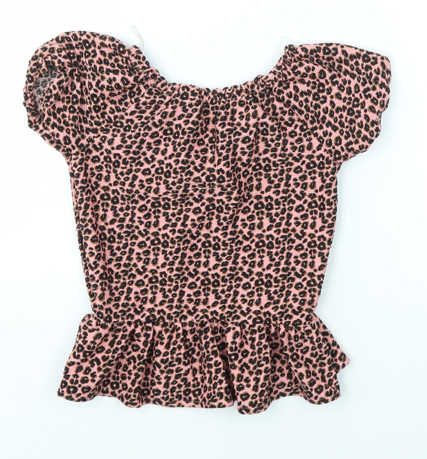 NEXT Girls Pink Animal Print  Basic Casual Size 5 Years