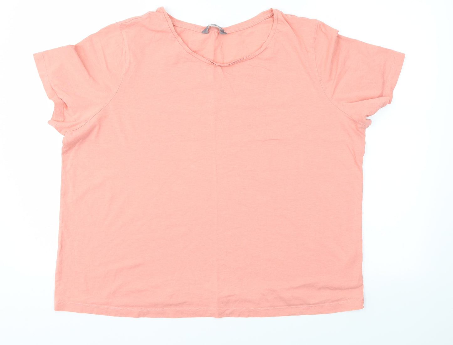 Principles Womens Pink   Basic T-Shirt Size 18