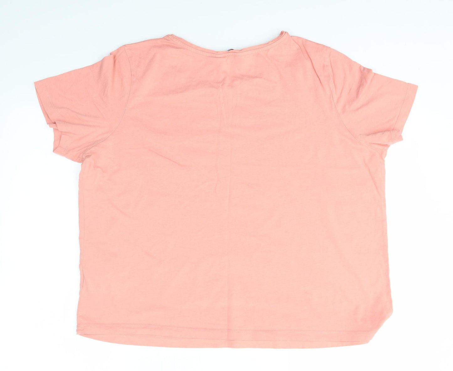 Principles Womens Pink   Basic T-Shirt Size 18