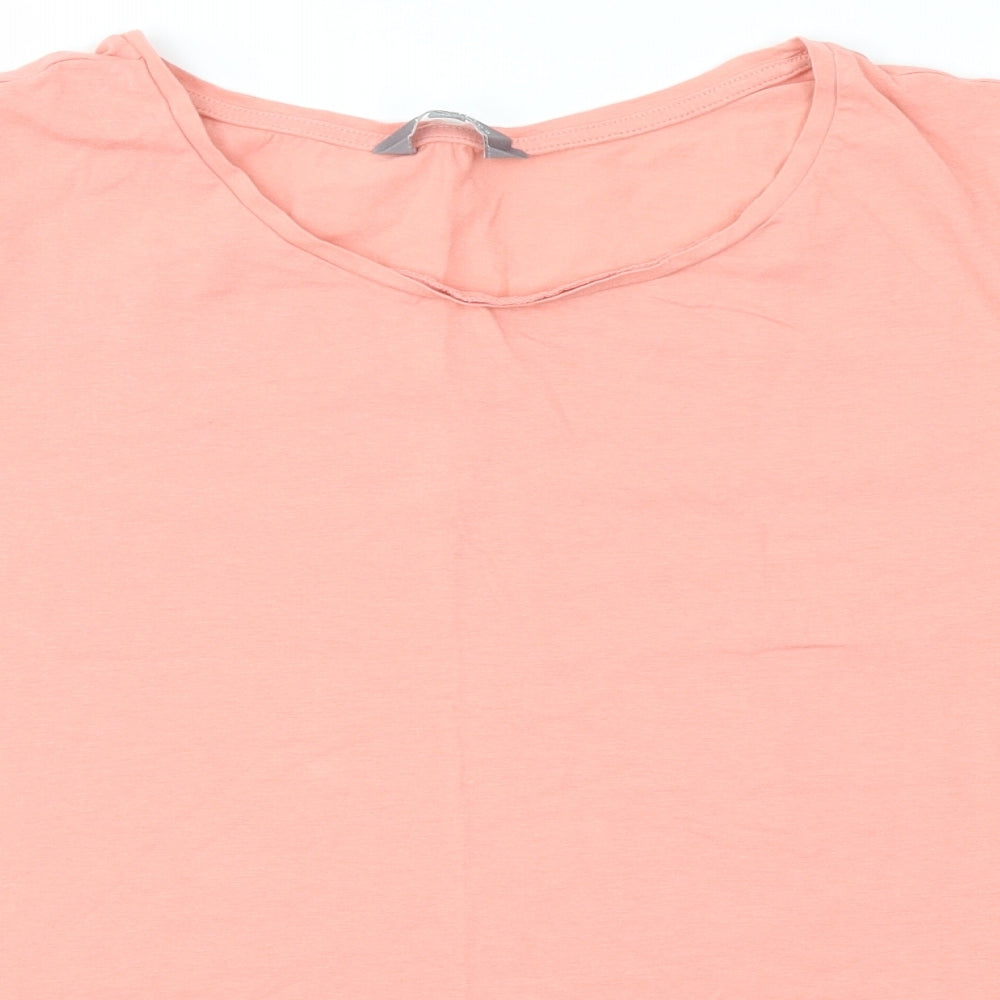 Principles Womens Pink   Basic T-Shirt Size 18