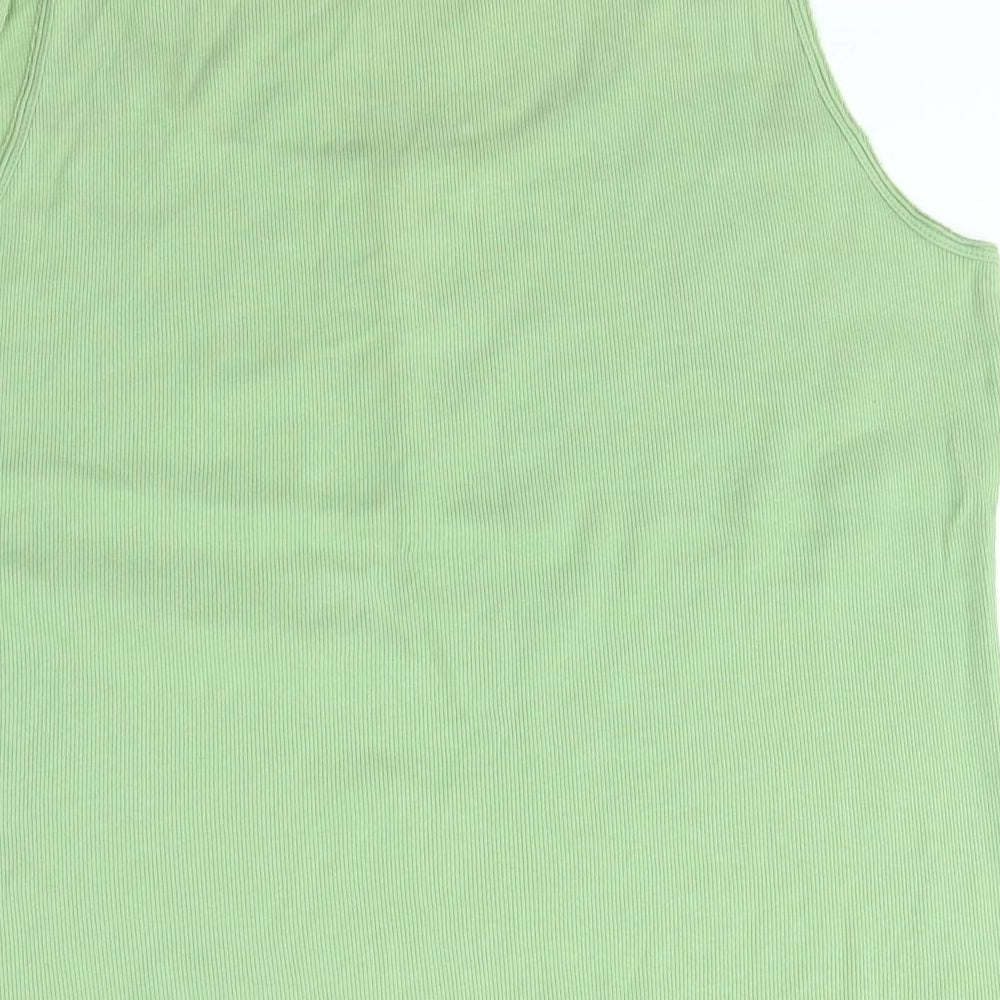 Dorothy Perkins Womens Green   Basic Tank Size 20