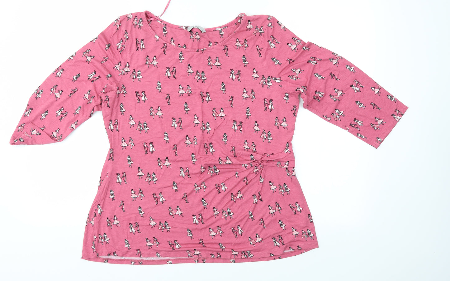 TU Womens Pink   Basic Blouse Size 18