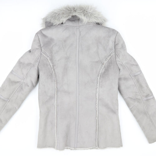 Florence and Fred Womens Grey   Overcoat Coat