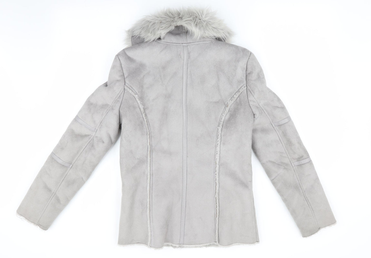 Florence and Fred Womens Grey   Overcoat Coat