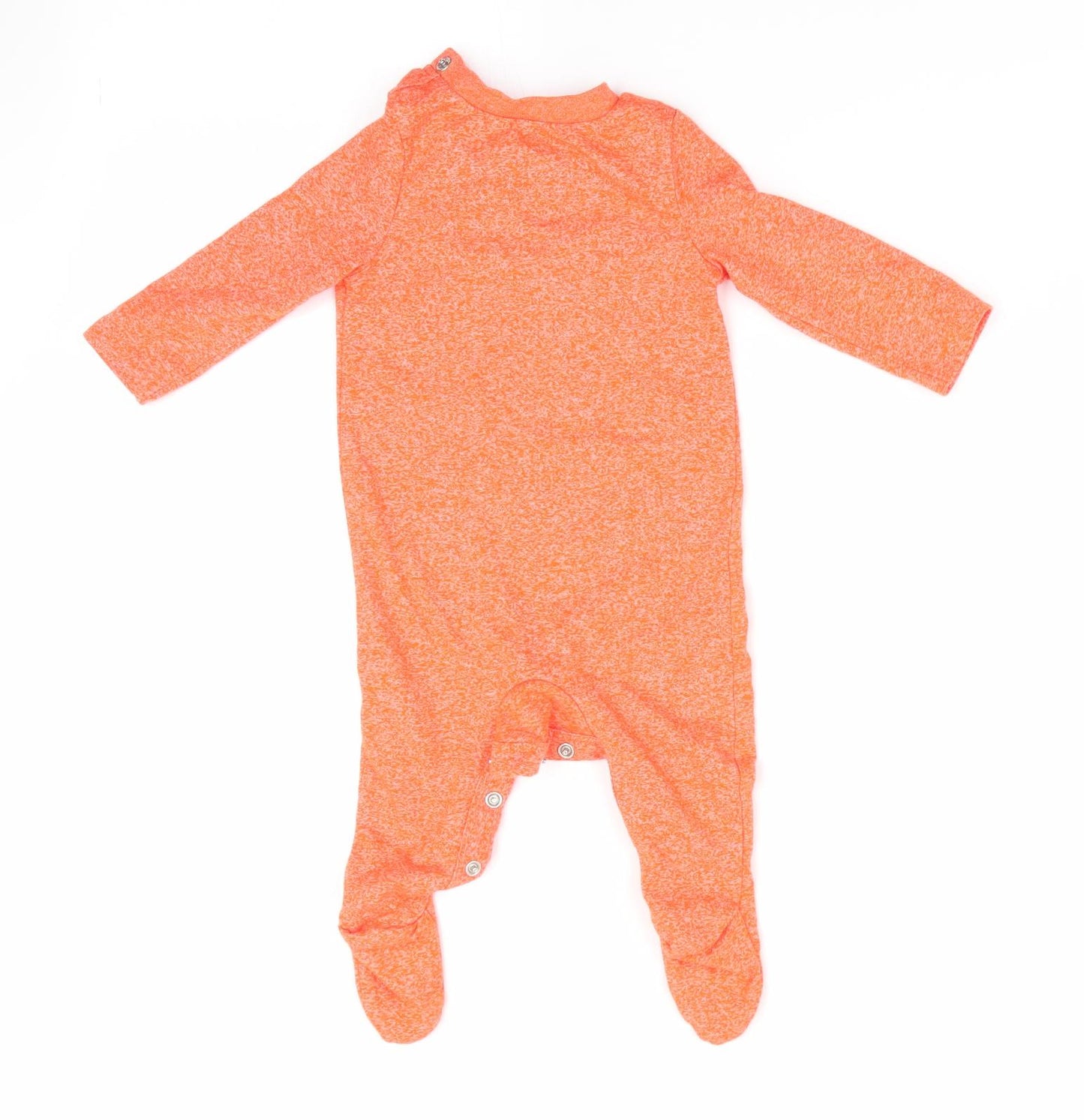 Fred & Flo Boys Orange   Babygrow One-Piece Size 0-3 Months  - Halloween