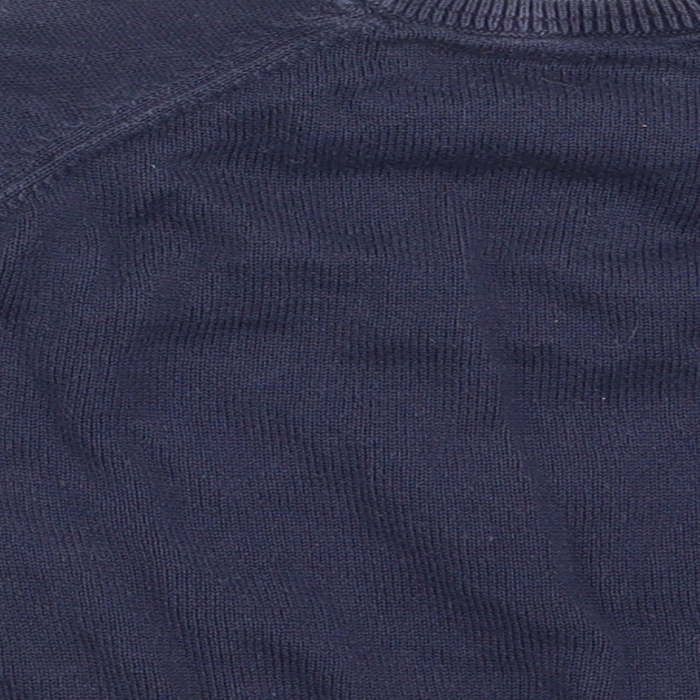 Marks and Spencer Boys Blue   Pullover Jumper Size 9-12 Months  - Soilders