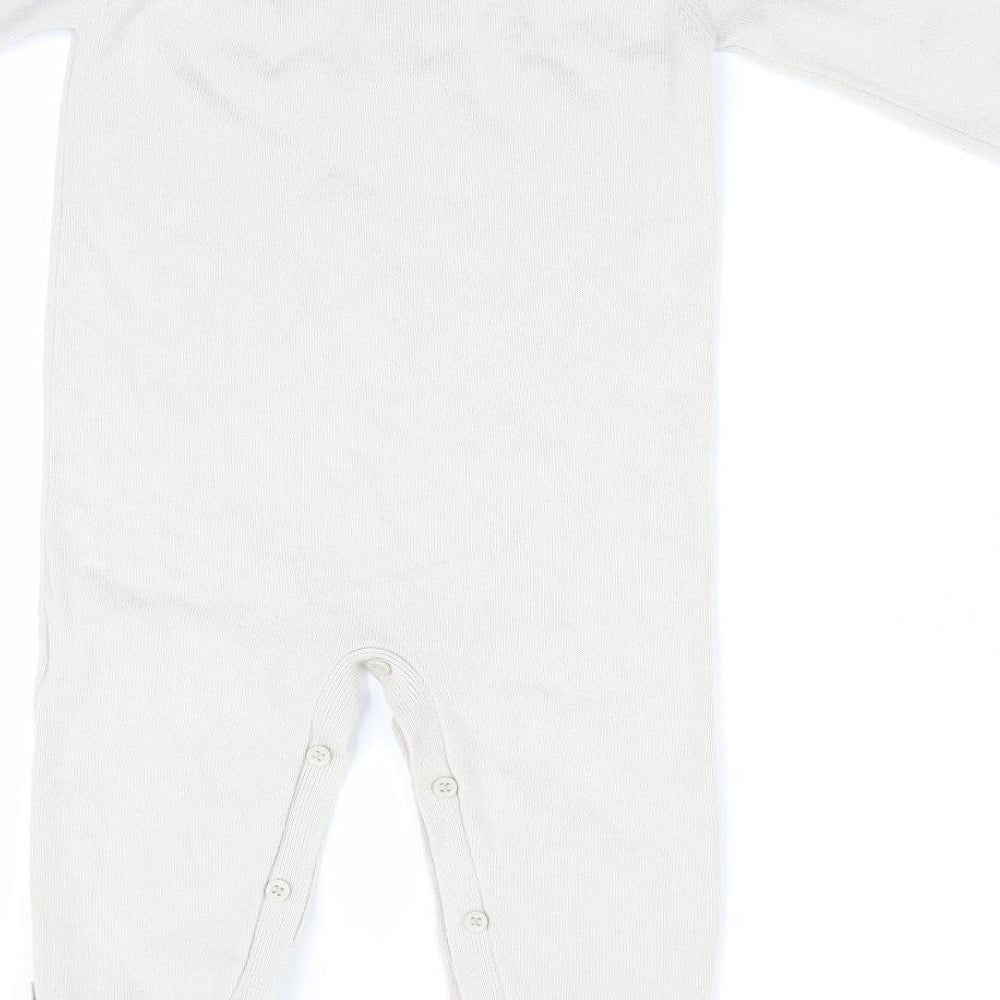 Peter Rabbit Boys Beige Animal Print  Romper One-Piece Size 9-12 Months