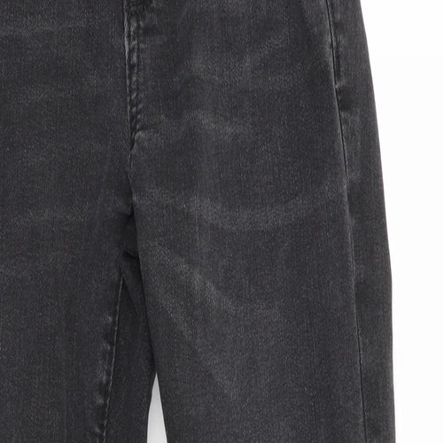 Old Navy Girls Black   Straight Jeans Size 12 Years - Distressed Jeans