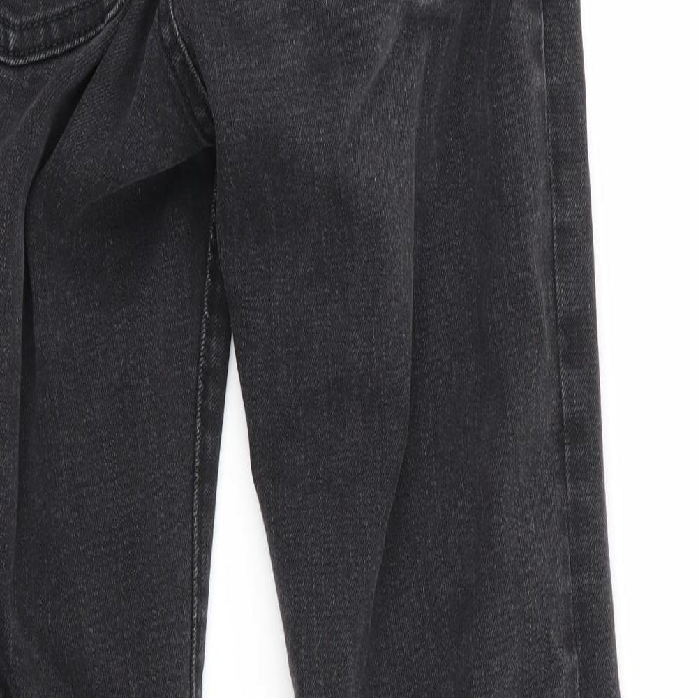 Old Navy Girls Black   Straight Jeans Size 12 Years - Distressed Jeans