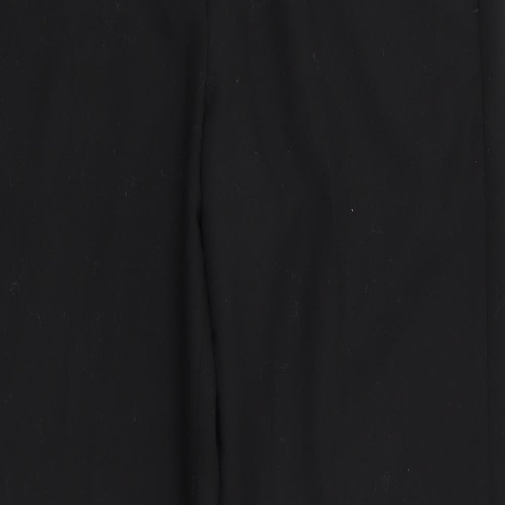 Jigsaw Womens Black   Trousers  Size 16 L31 in - Wide Legged