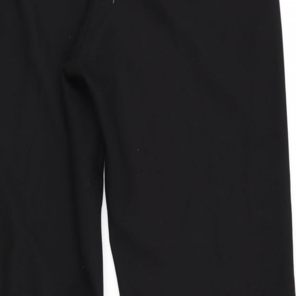 Jigsaw Womens Black   Trousers  Size 16 L31 in - Wide Legged