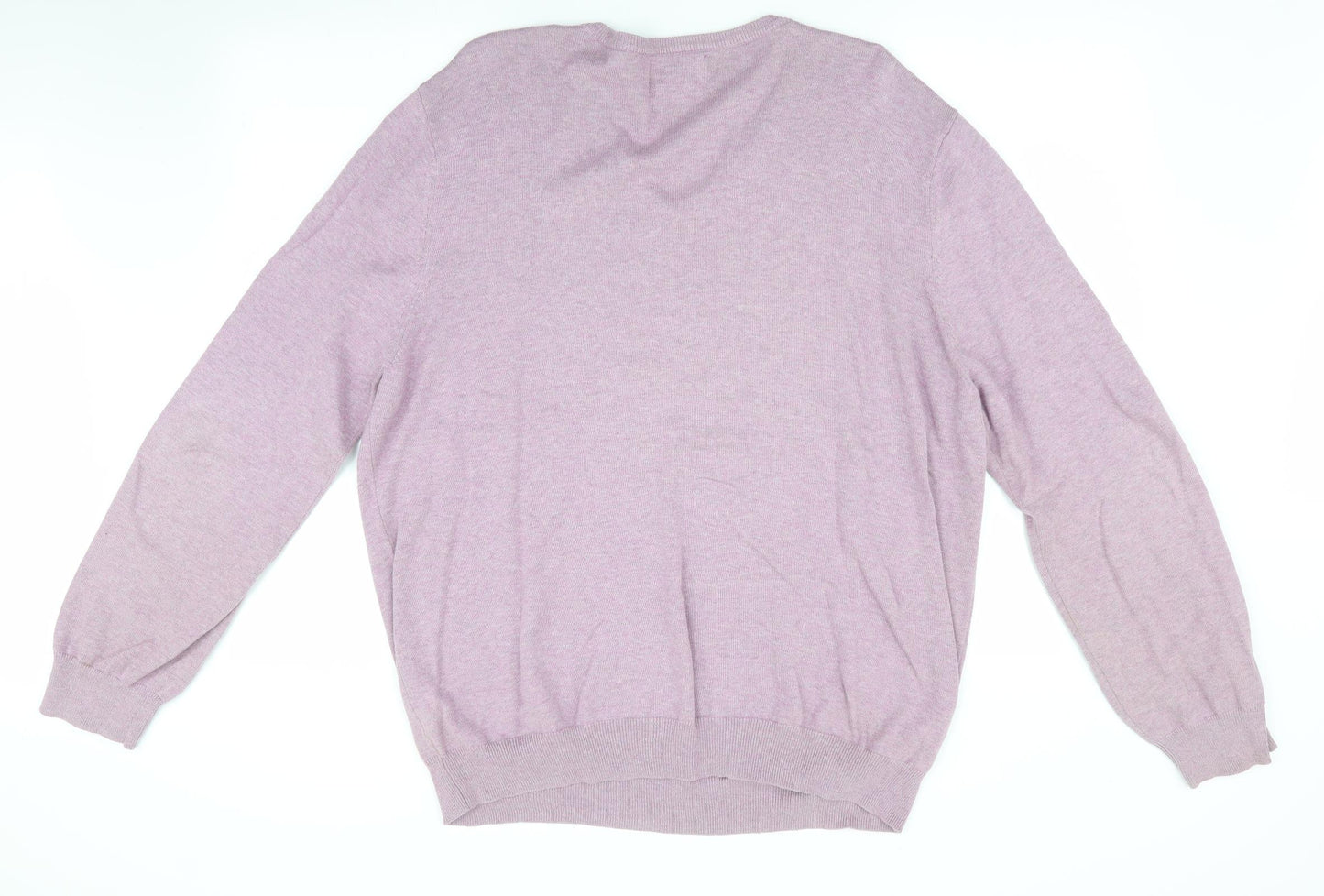 TU Mens Purple   Pullover Jumper Size XL