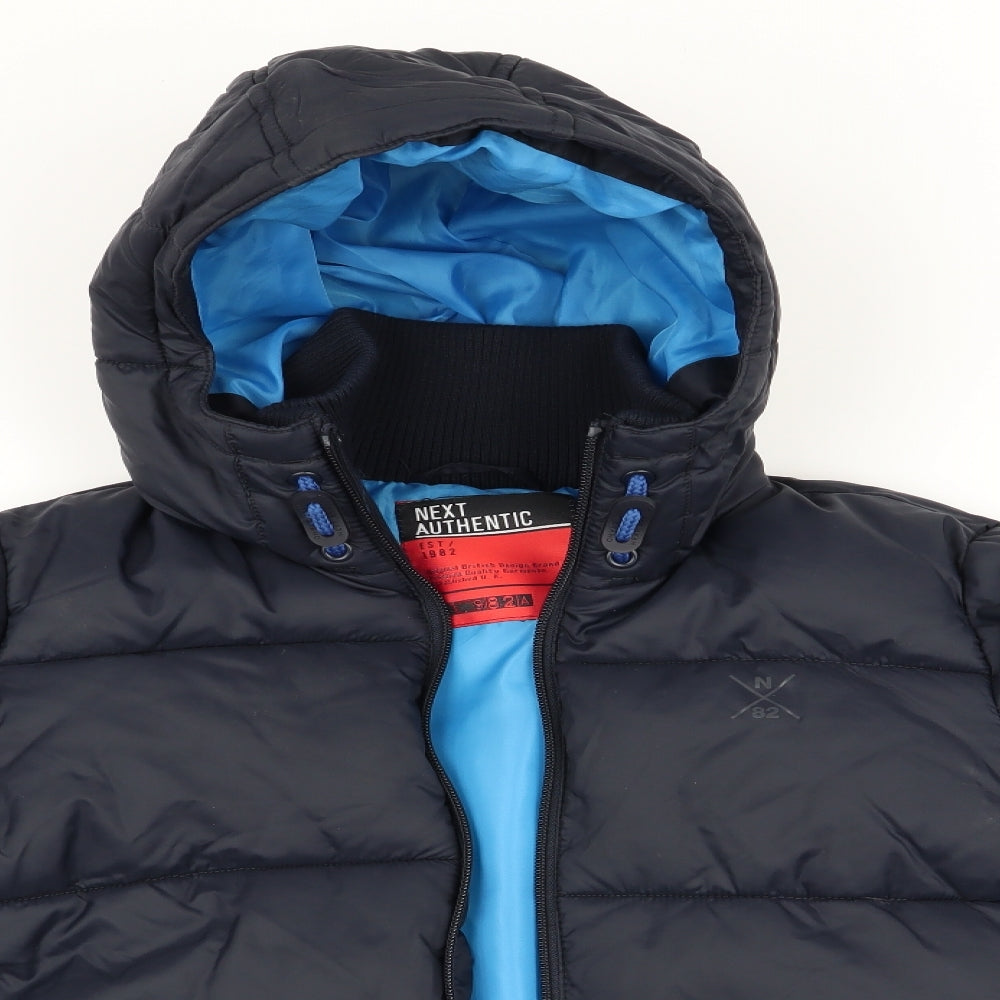 NEXT Boys Blue   Anorak Coat Size 7 Years