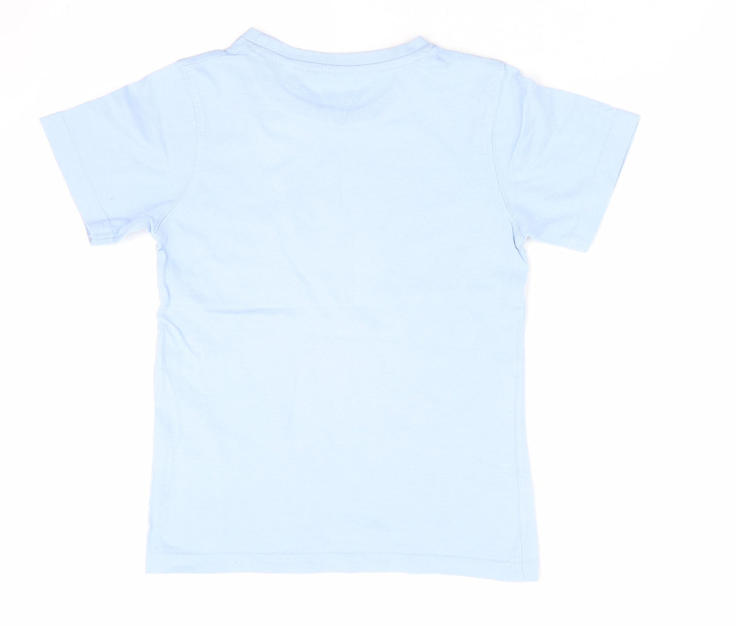 Division  Boys Blue   Basic T-Shirt Size 7 Years  - Diggers