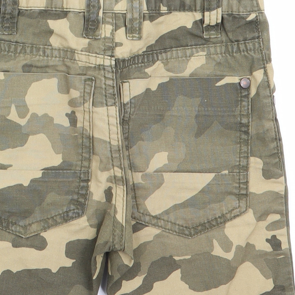 NEXT Boys Green Camouflage  Bermuda Shorts Size 3 Years