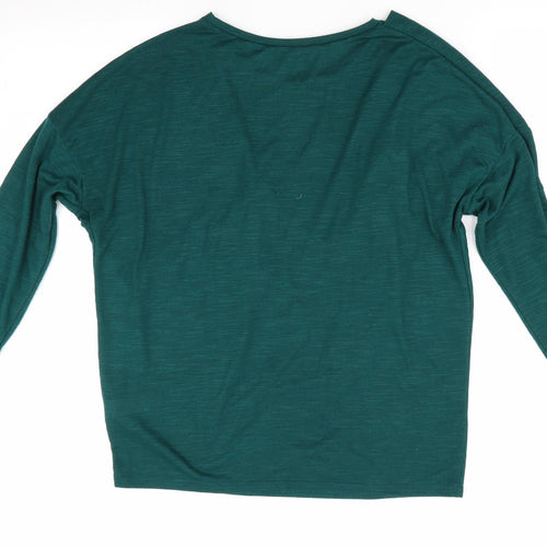 Topshop Womens Green   Pullover Jumper Size 8