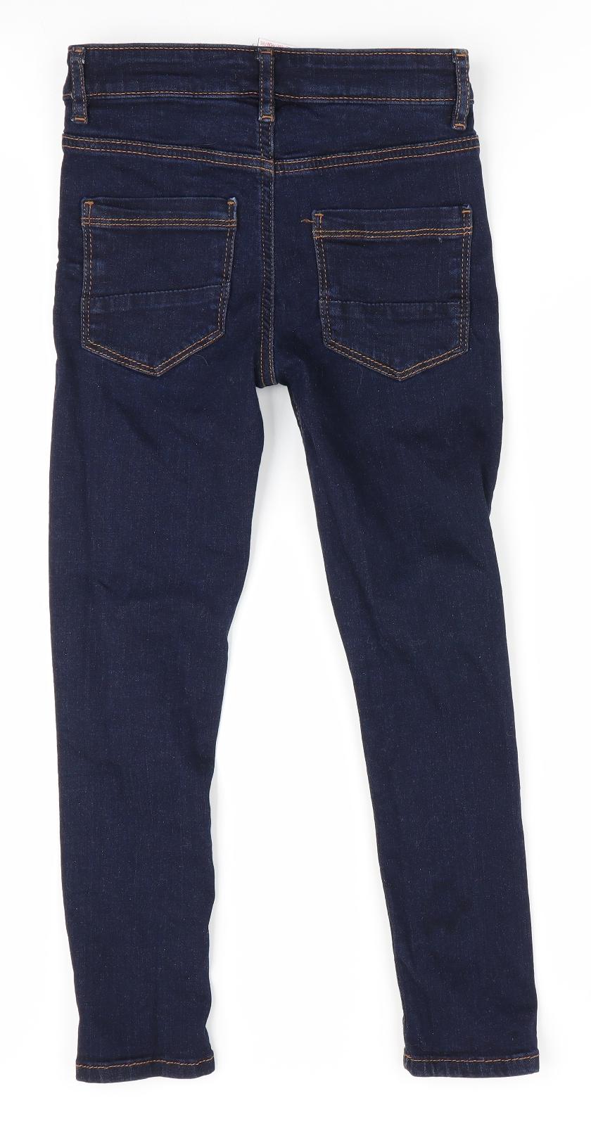 NEXT Boys Black   Skinny Jeans Size 8 Years