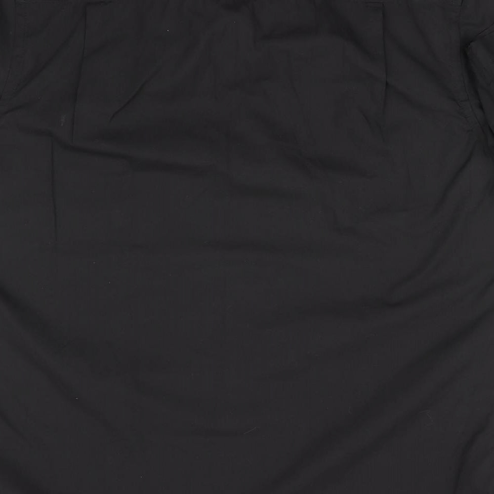 Pierre Cardin Mens Black    Button-Up Size M