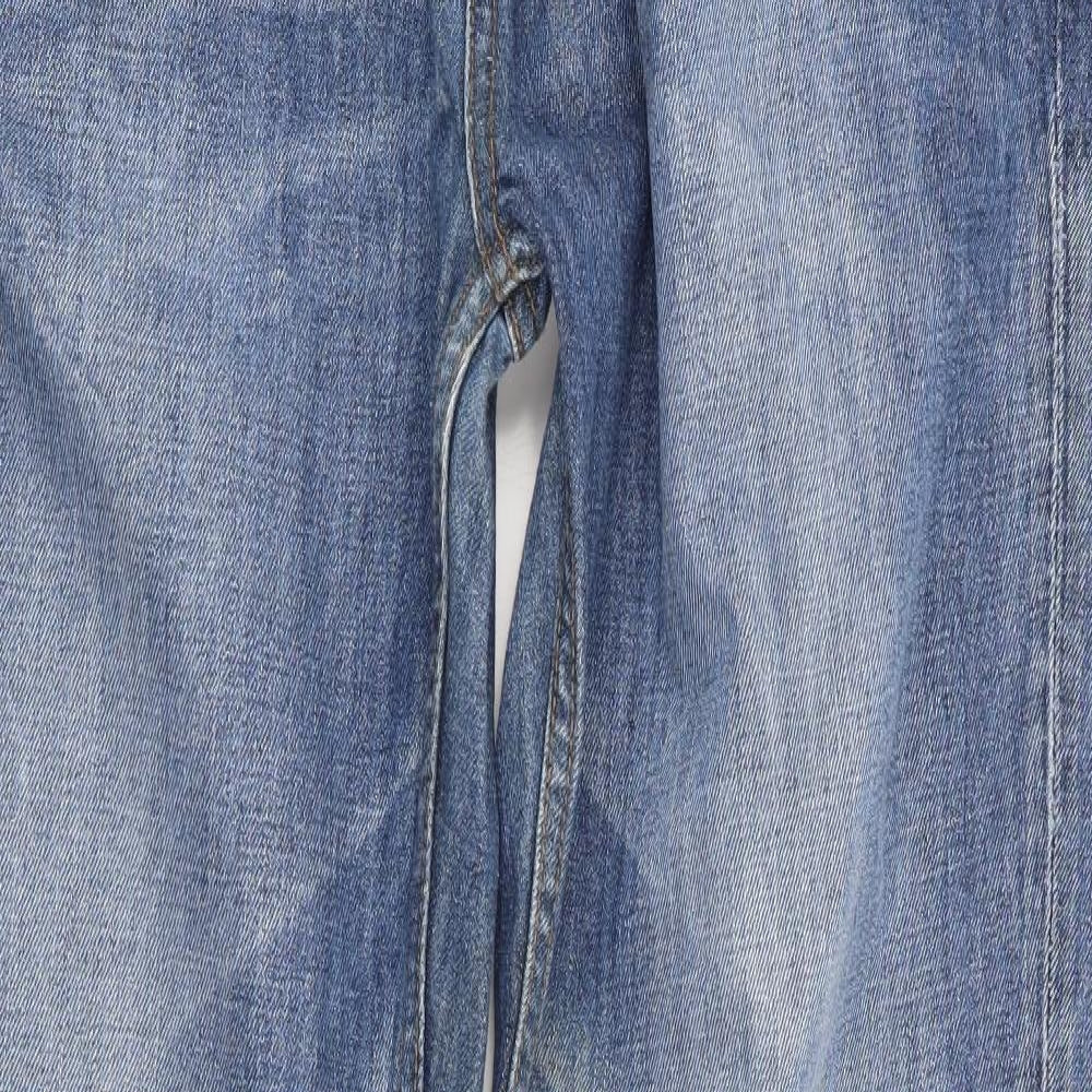Pull & Bear Mens Blue   Straight Jeans Size 36 in L33 in