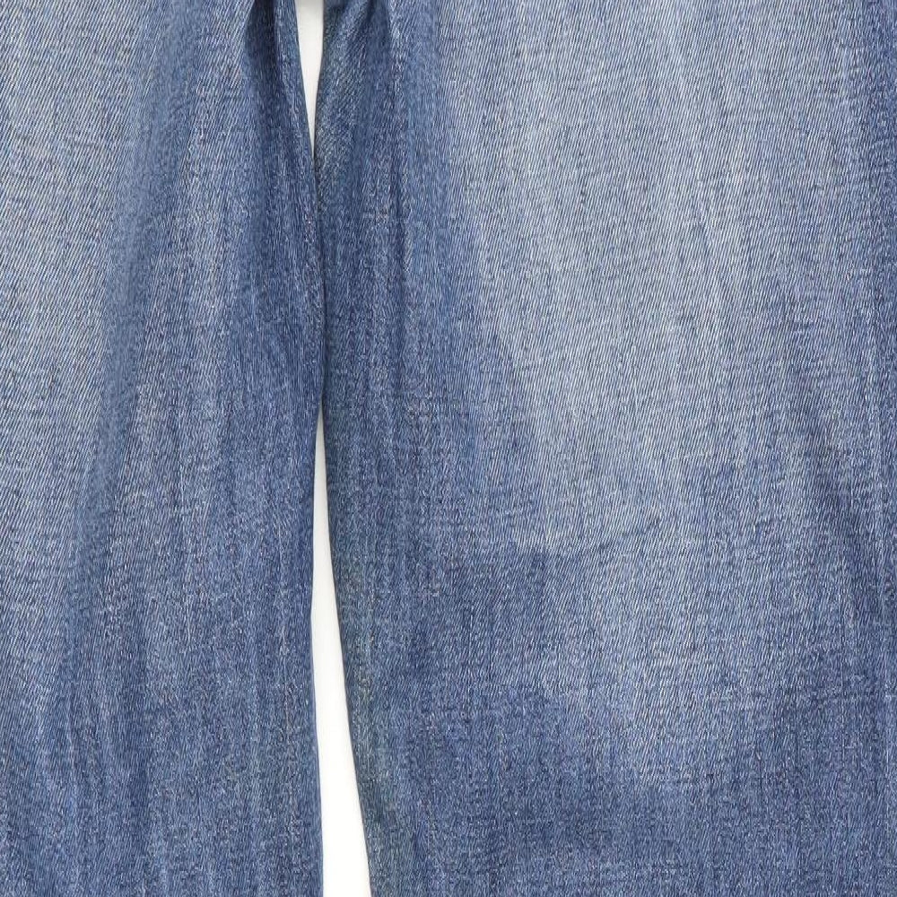 Pull & Bear Mens Blue   Straight Jeans Size 36 in L33 in