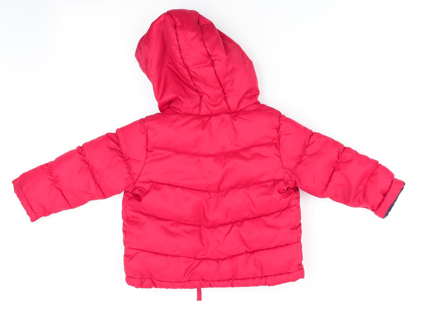 Marks and Spencer Boys Red   Anorak Coat Size 18-24 Months