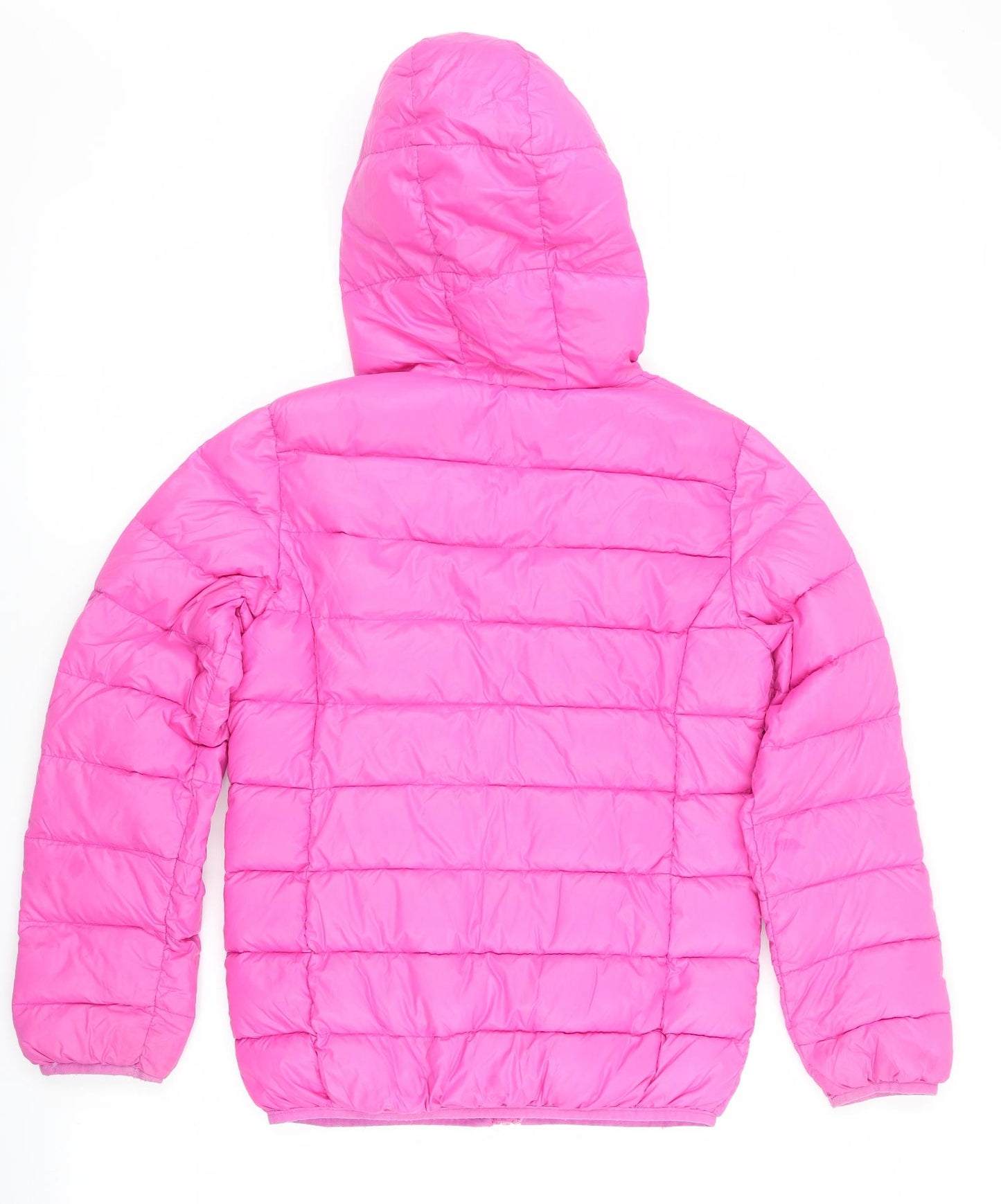 TU Girls Pink   Puffer Jacket Coat Size 11-12 Years
