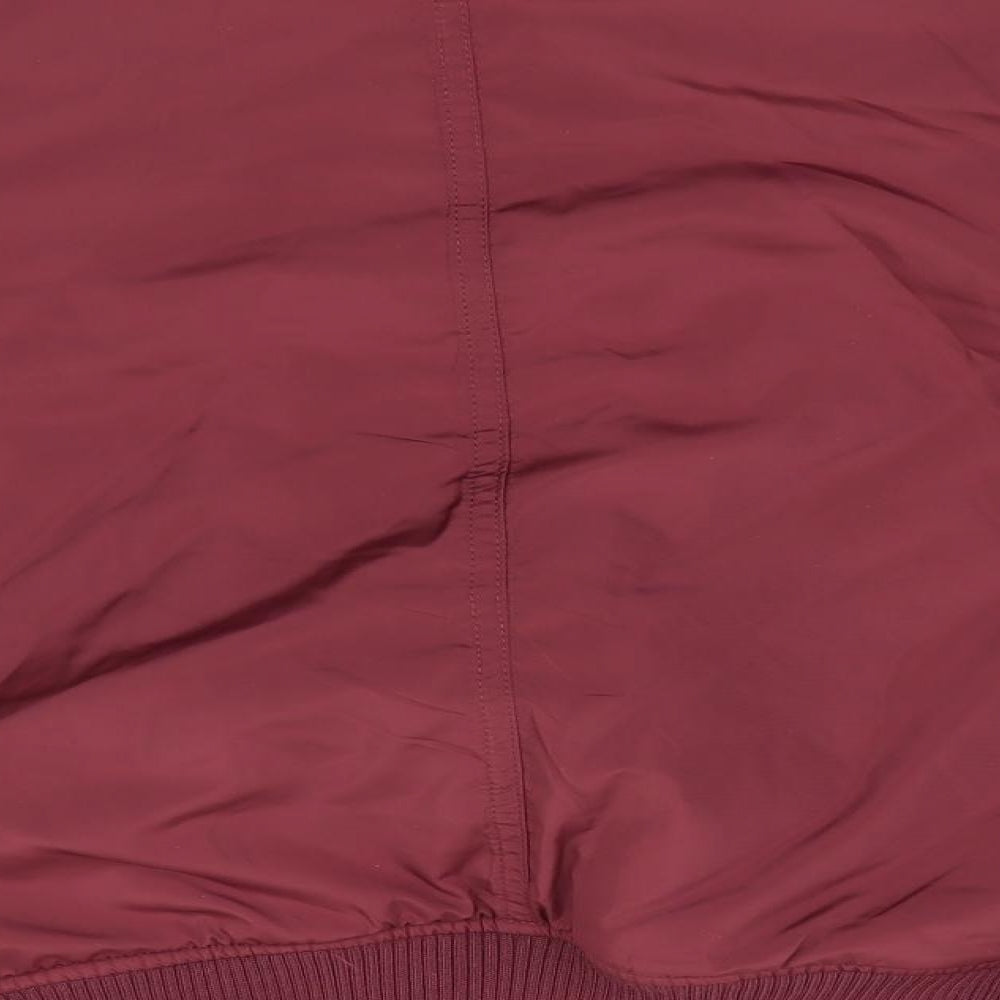 Marks and Spencer Boys Brown   Bomber Jacket Coat Size 7-8 Years