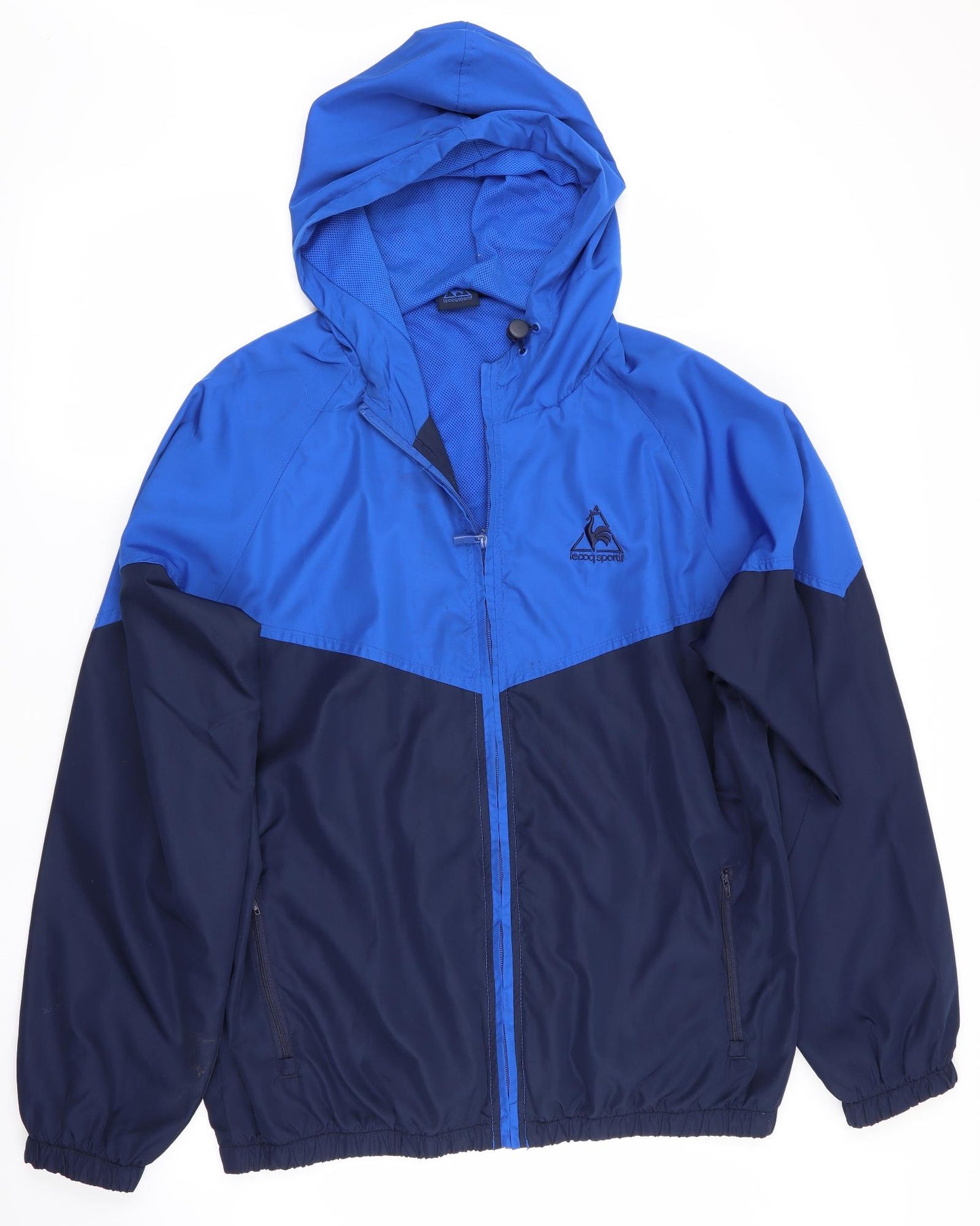 le coq sportif Mens Blue   Parka Coat Size L