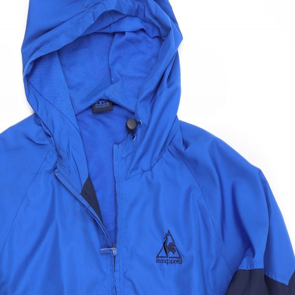 le coq sportif Mens Blue   Parka Coat Size L