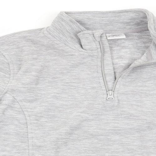 Crane Womens Grey   Pullover Sweatshirt Size 12  - Fleece Feel Exterior