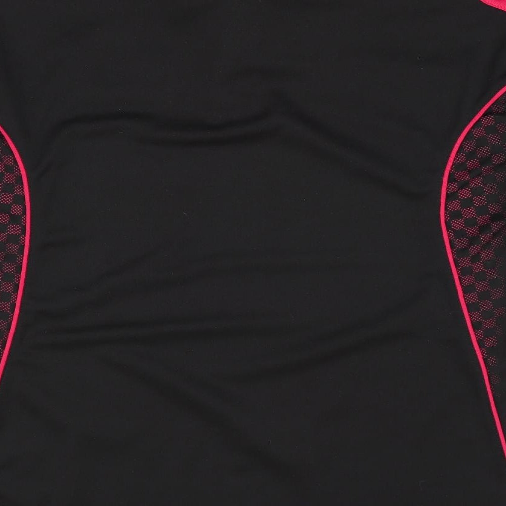 Manav Mens Black    T-Shirt Size M  - Cymru