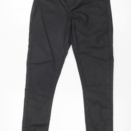 Topshop Womens Black   Skinny Jeans Size 28 in L32 in