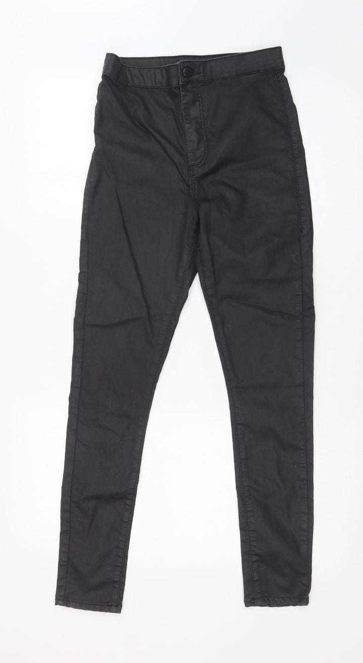 Topshop Womens Black Skinny Jeans Size 28 in L32 in