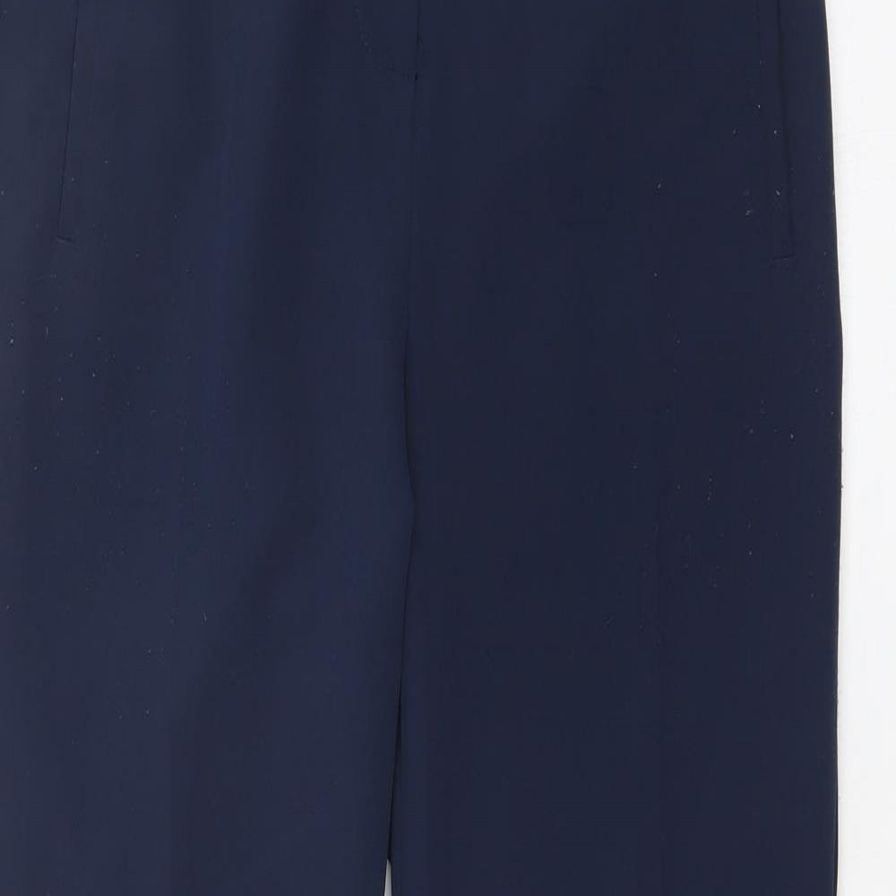 Papaya Womens Blue   Trousers  Size 10 L28 in