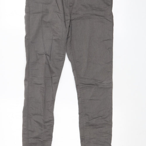 Dorothy Perkins Womens Grey   Skinny Jeans Size 8 L30 in