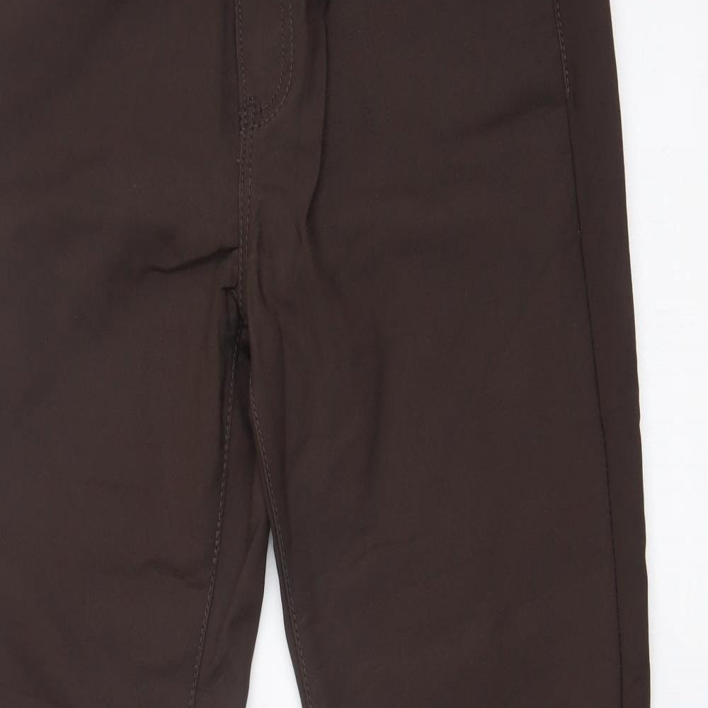 DROMEDAR Womens Brown   Straight Jeans Size 12 L30 in
